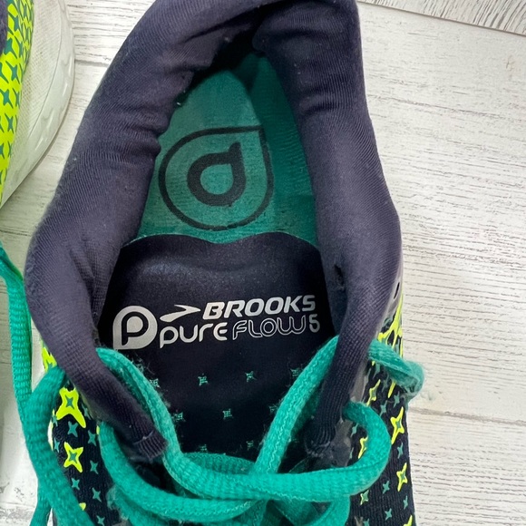 Brooks Pure Flow PureFlow 5 Women's Running Shoes - Blue/Green - Size 9.5 - Picture 6 of 6